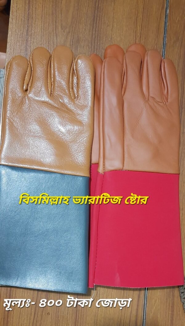 Goatskin Leather Hand Gloves ( Full Hand Protection ) - Image 3
