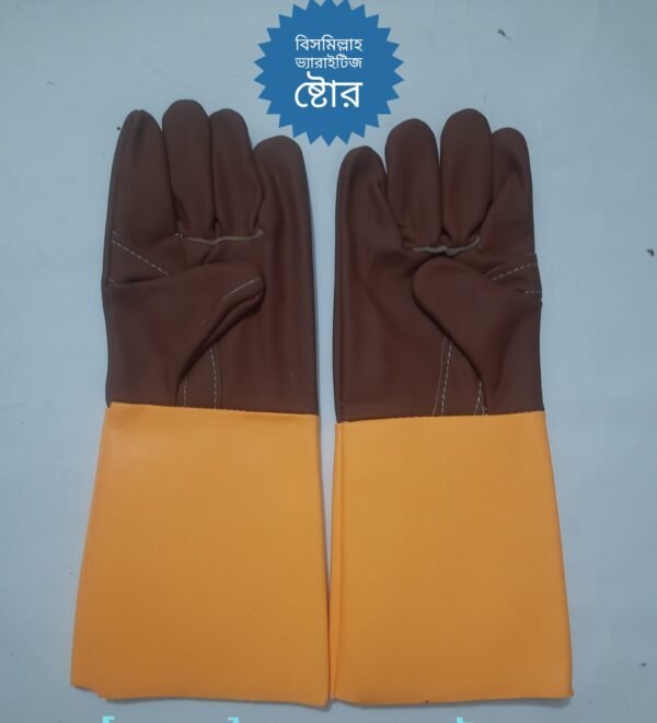 Goatskin Leather Hand Gloves ( Full Hand Protection ) - Image 5
