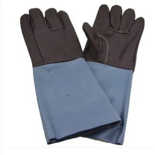Goatskin Leather Hand Gloves ( Full Hand Protection )