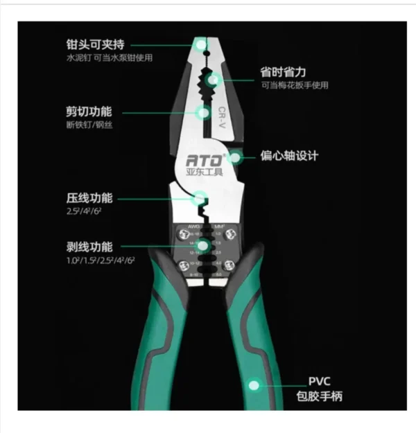 ATO Multifunction Stripper Plier - Image 4