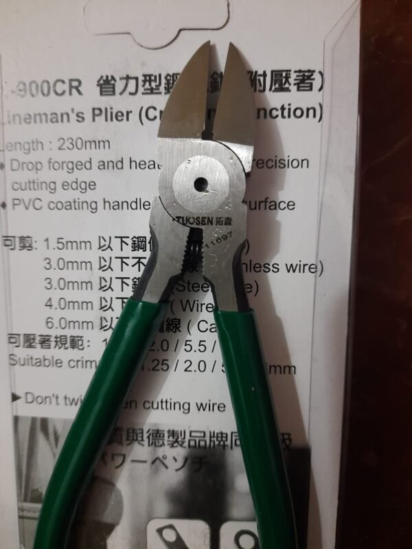 Tousen Cutting plier 6 inc ( Cutting Plier in Bangladesh ) - Image 3