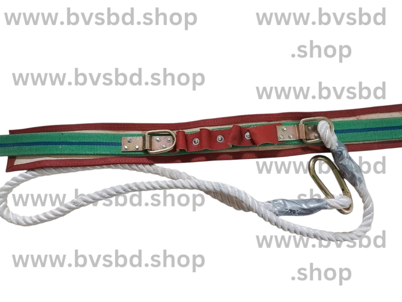 Saftey Belt with Leather & Rope