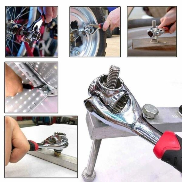 48 In 1 Multifunctional Socket Wrench Mild Steel - Image 5