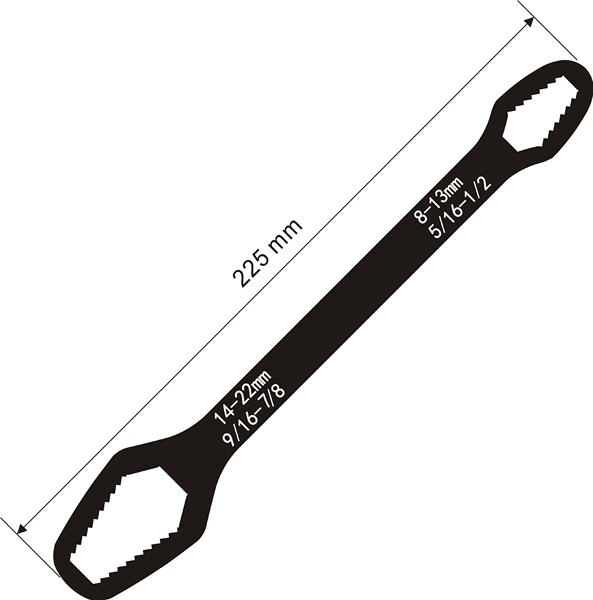 Double- Headed Spanner Wrench