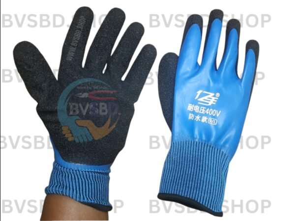 400 Voltage Protection Rubber Hand Gloves - Image 2