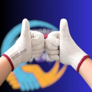 Cotton working gloves