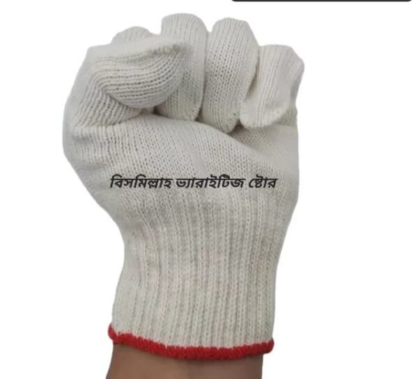 Cheap Hand Cotton Knitted Gloves 1 pair - Image 4