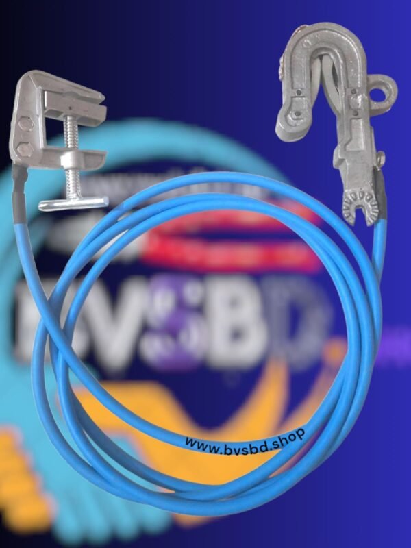 Portable grounding set with 25 RM Cable