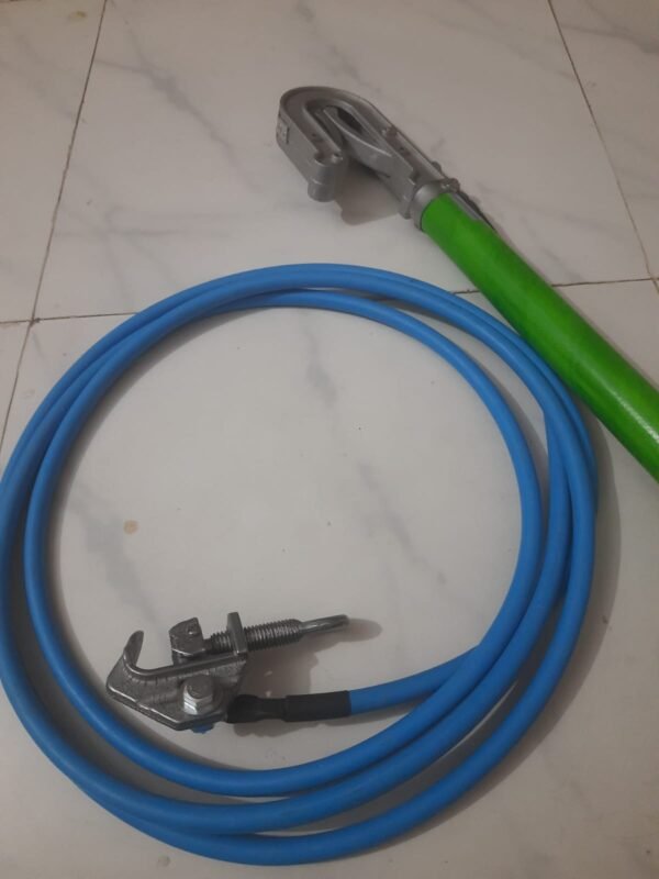 High Voltage Temporary Grounding Set 25 rm cable with monkey head clamp - Image 5