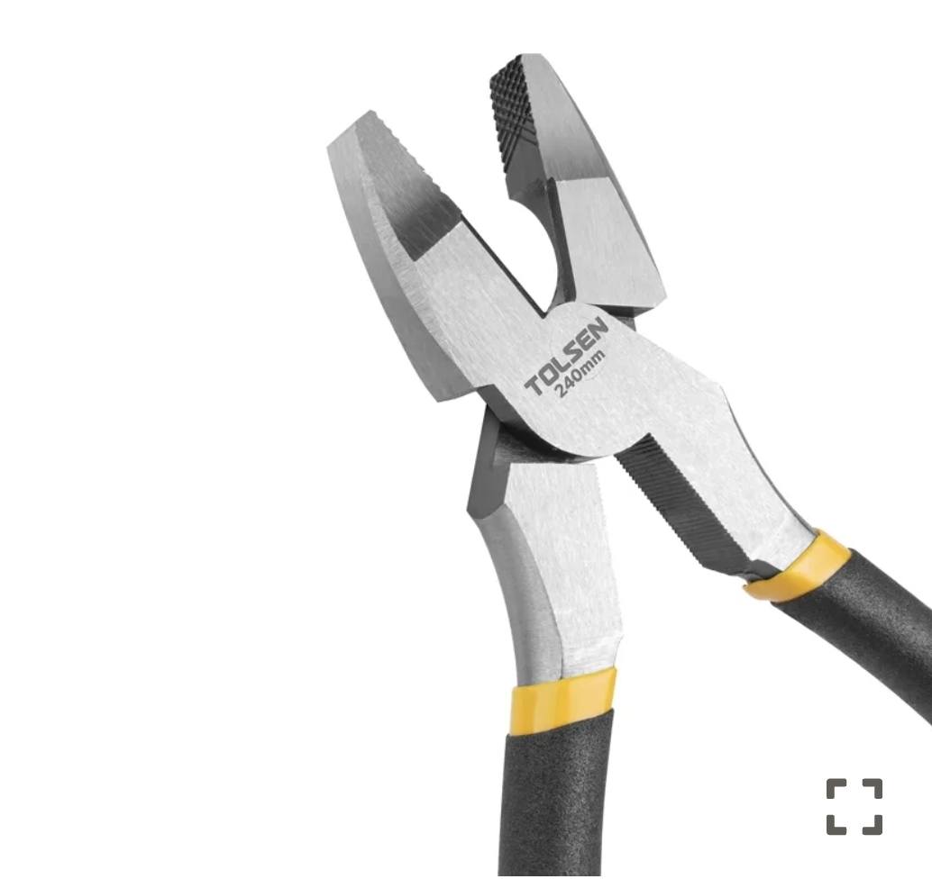 TOLSEN 9.5″ High Leverage Combination Pliers - Image 3