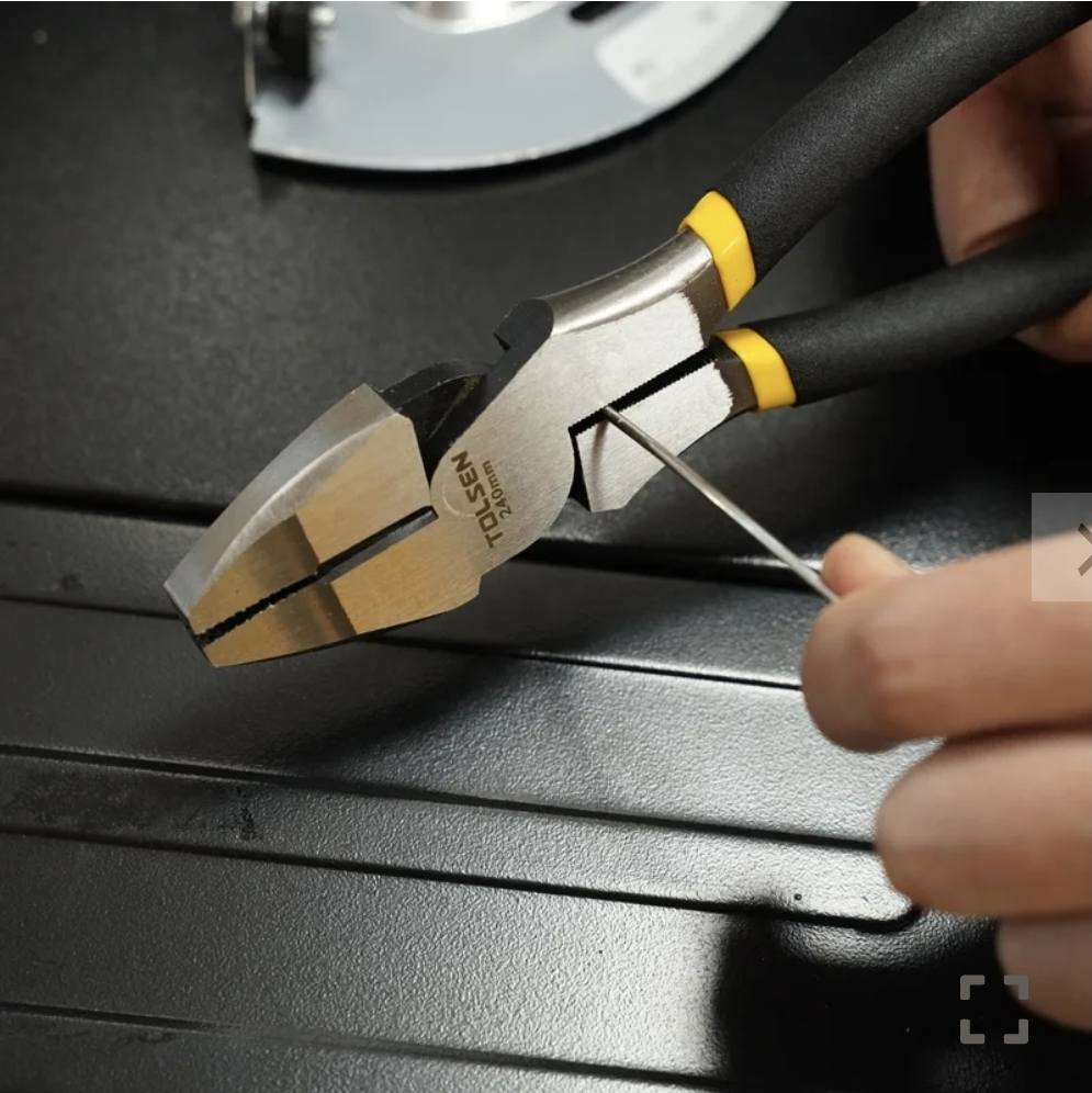 TOLSEN 9.5″ High Leverage Combination Pliers - Image 4
