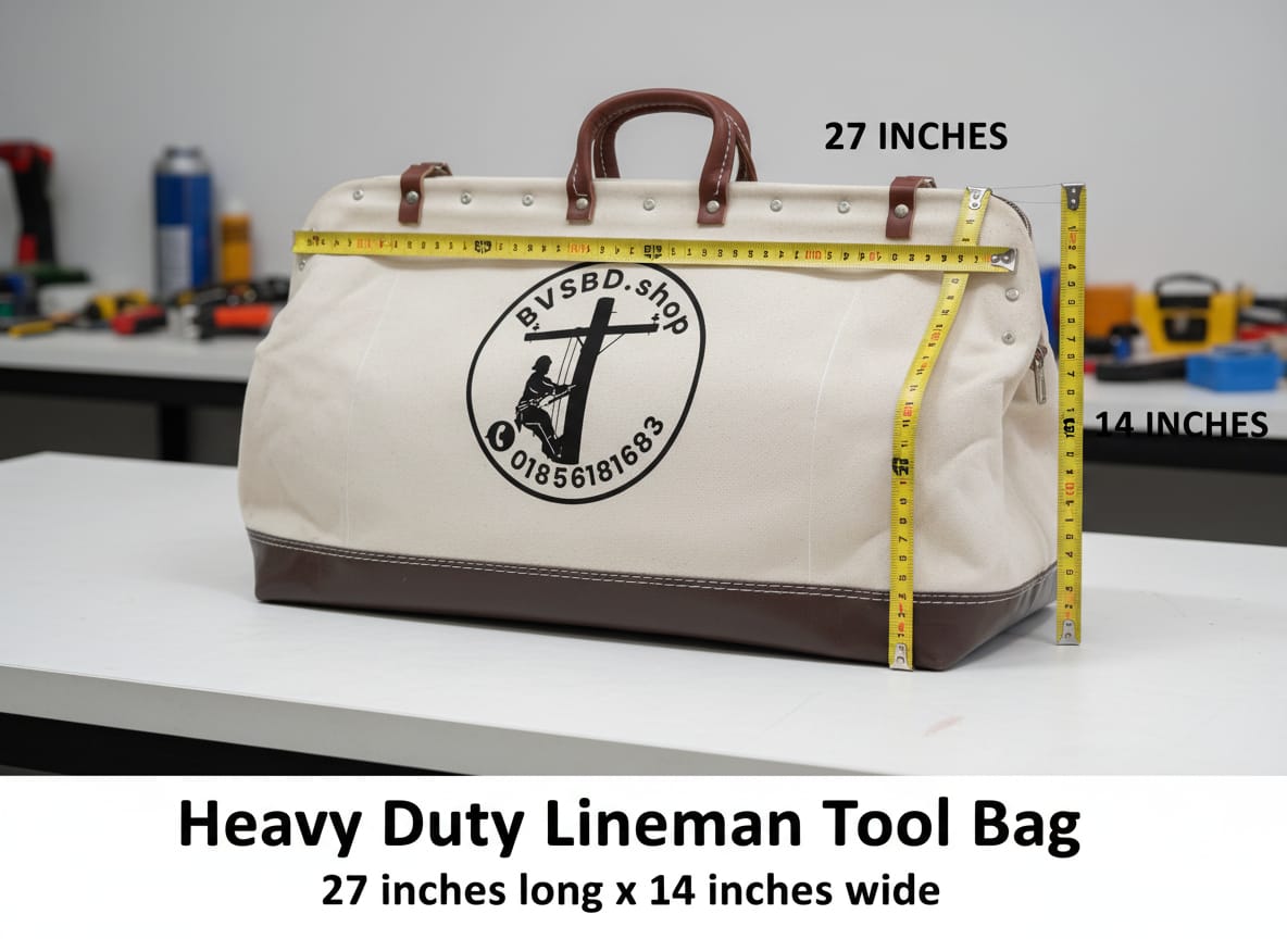 Professional Heavy-Duty Lineman Tool Bag